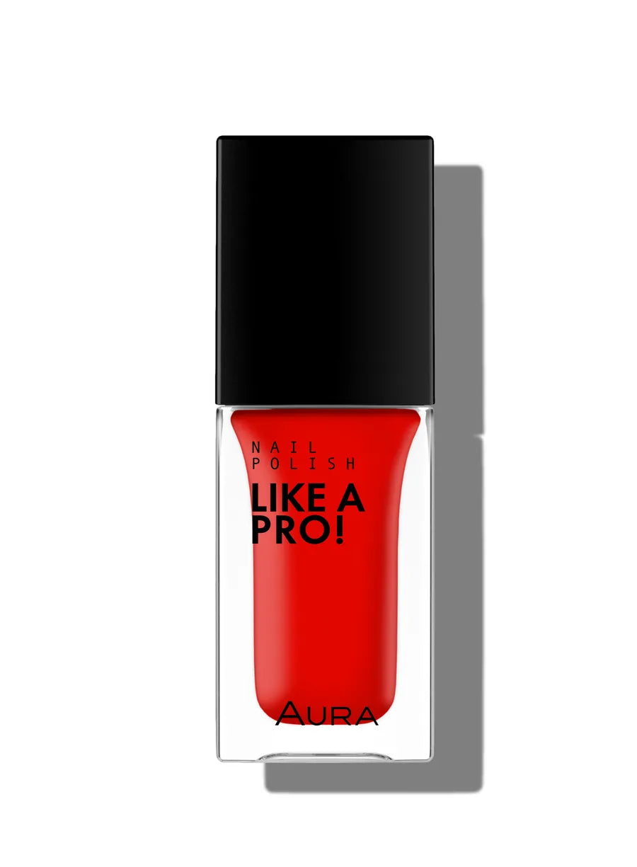Nail Polish Like a PRO! 126 - Coral Red